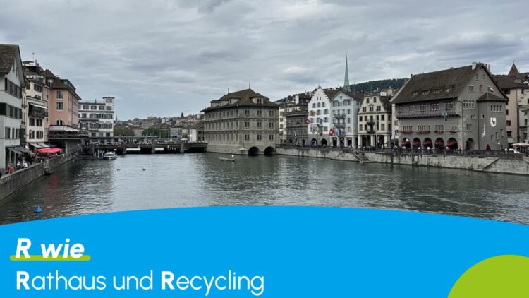 Rathaus und Recycling